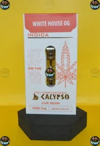 CALYPSO LIVE RESIN CARTS WHITE HOUSE OG