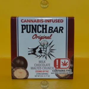 Punch Bars Milk Chocolate Malted Crunch