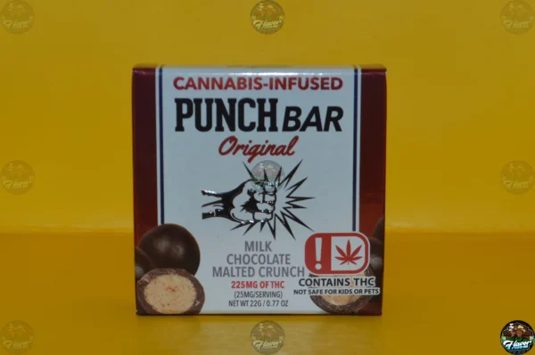Punch Bars Milk Chocolate Malted Crunch