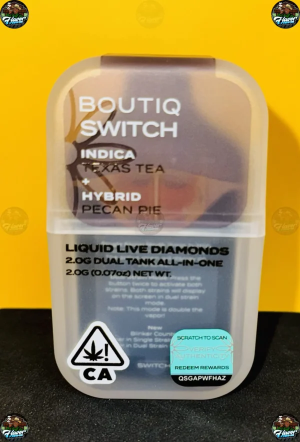 Boutiq Switch Dual Chamber Vapes 2G