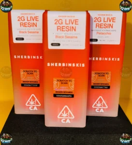 Sherbinskis Live Resin VAPES 2G