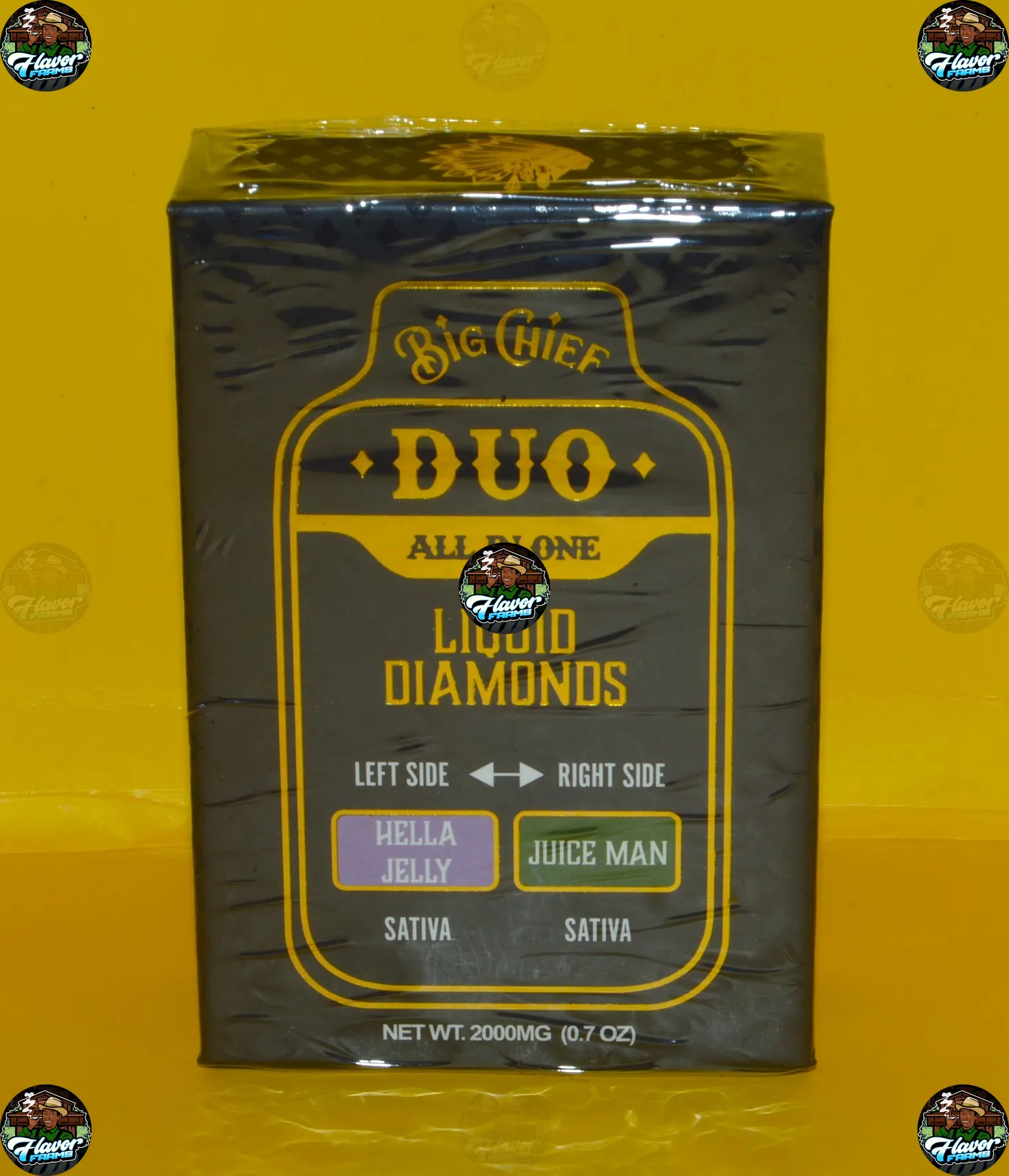 BIG CHIEF DUAL CHAMBER VAPES HELLA