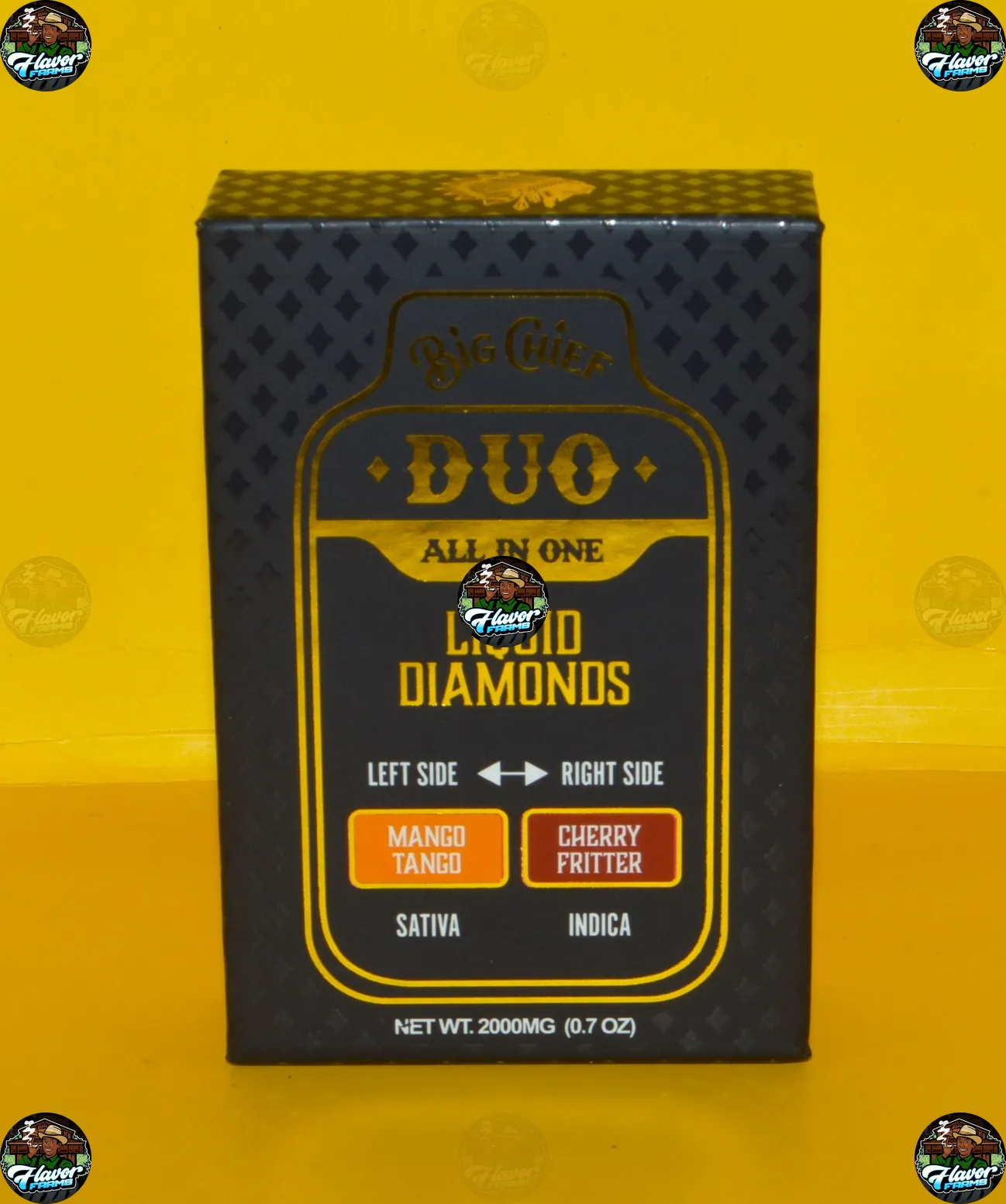 BIG CHIEF DUAL CHAMBER VAPES MANGO