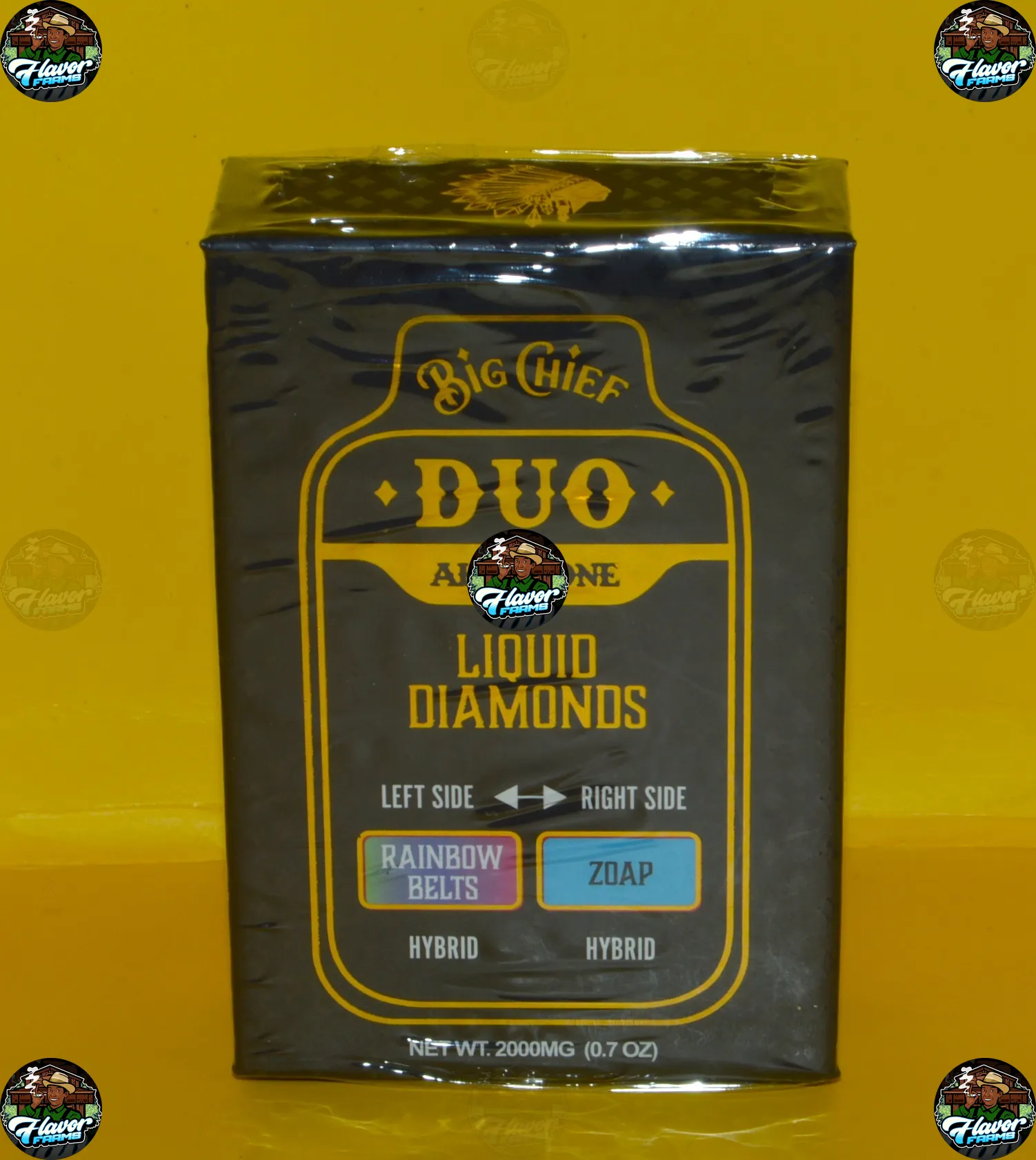 BIG CHIEF DUAL CHAMBER VAPES RAINBOW