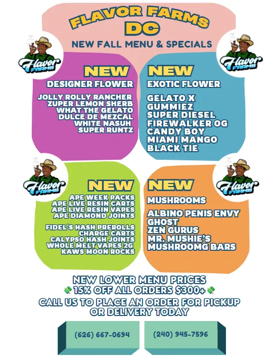 FLAVOR FARMS DC FALL 2025