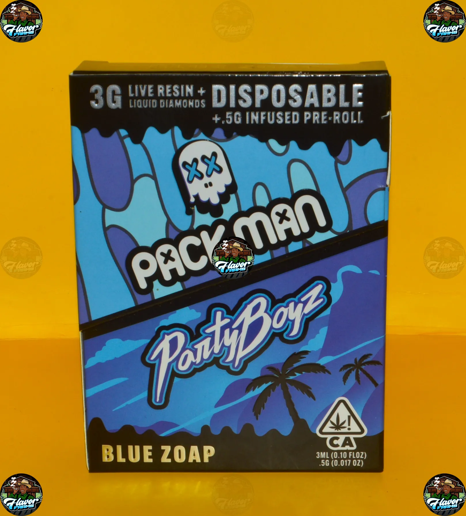 PACKMAN VAPES BLUE ZOAP