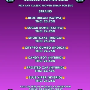 1 OZ CLASSIC FLOWER DEAL