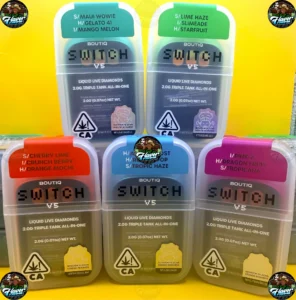 Boutiq Switch 3 Chamber Vapes V5