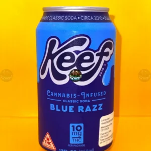 KEEF CANNABIS SODA BLUE RAZZ