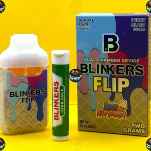 BLINKERS FLIP DUAL CHAMBER VAPES 2G
