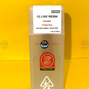 SHERBINSKIS LIVE RESIN CARTS MATCHA