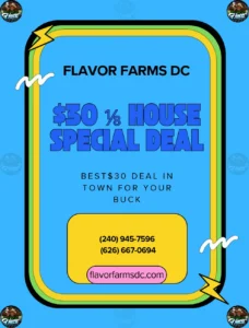 1/8 FLOWER DEAL