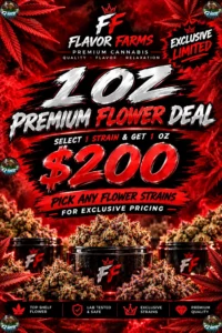1 OZ PREMIUM FLOWER DEAL