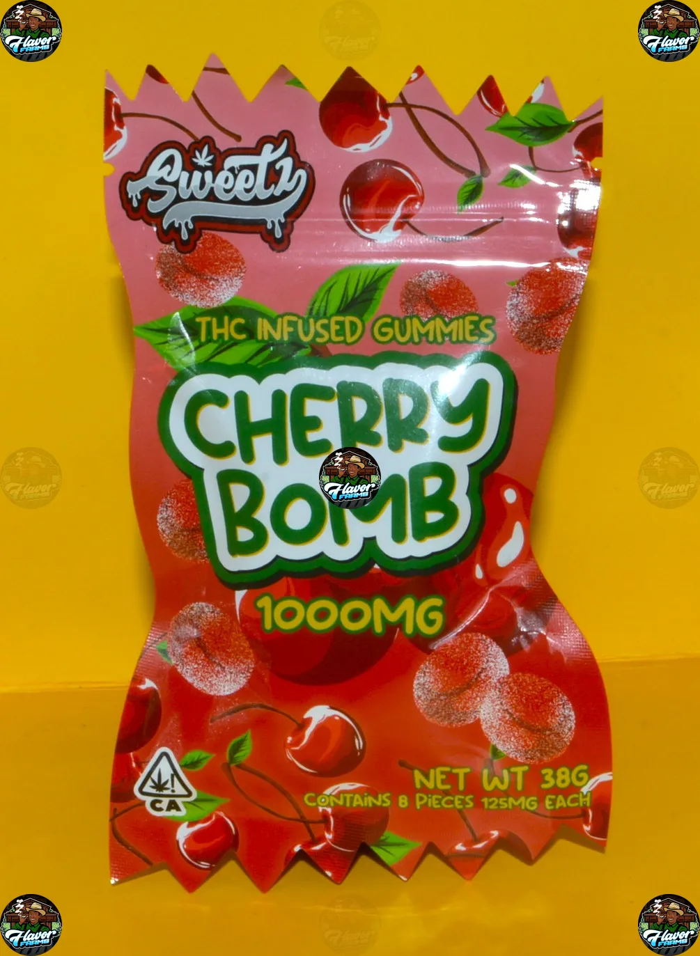 SWEETZ GUMMIES CHERRY BOMB 1000MG