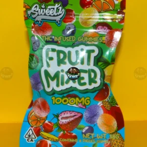 SWEETZ GUMMIES FRUIT MIXER 1000MG
