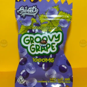 SWEETZ GUMMIES GROOVY GRAPE 1000MG
